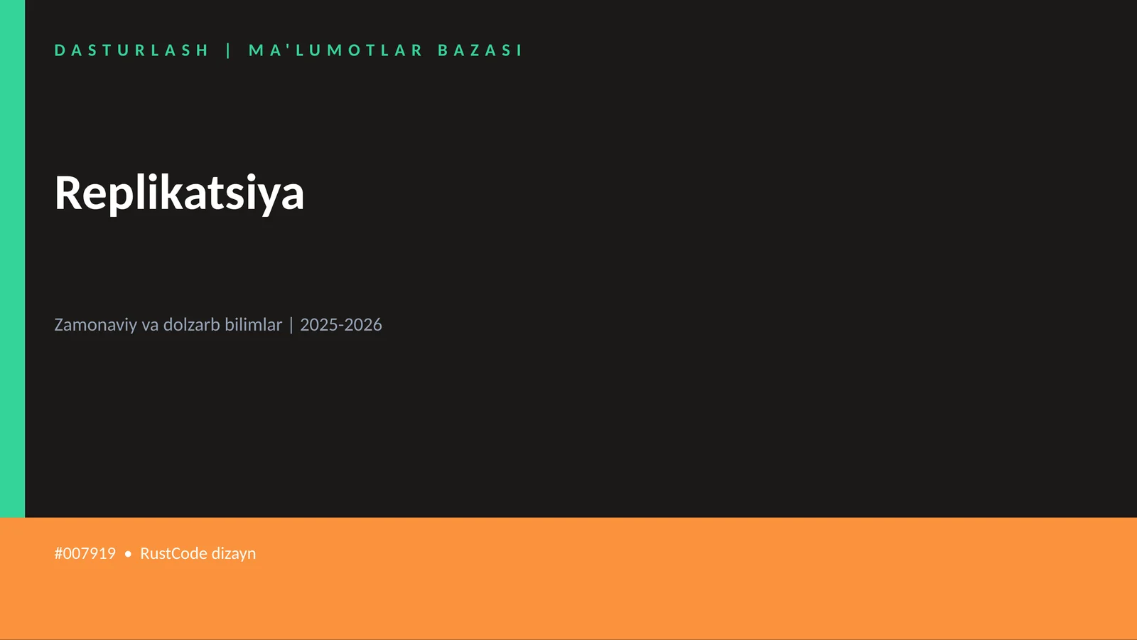 Replikatsiya
