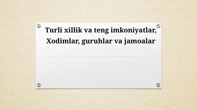 Tengimkoniyatlar