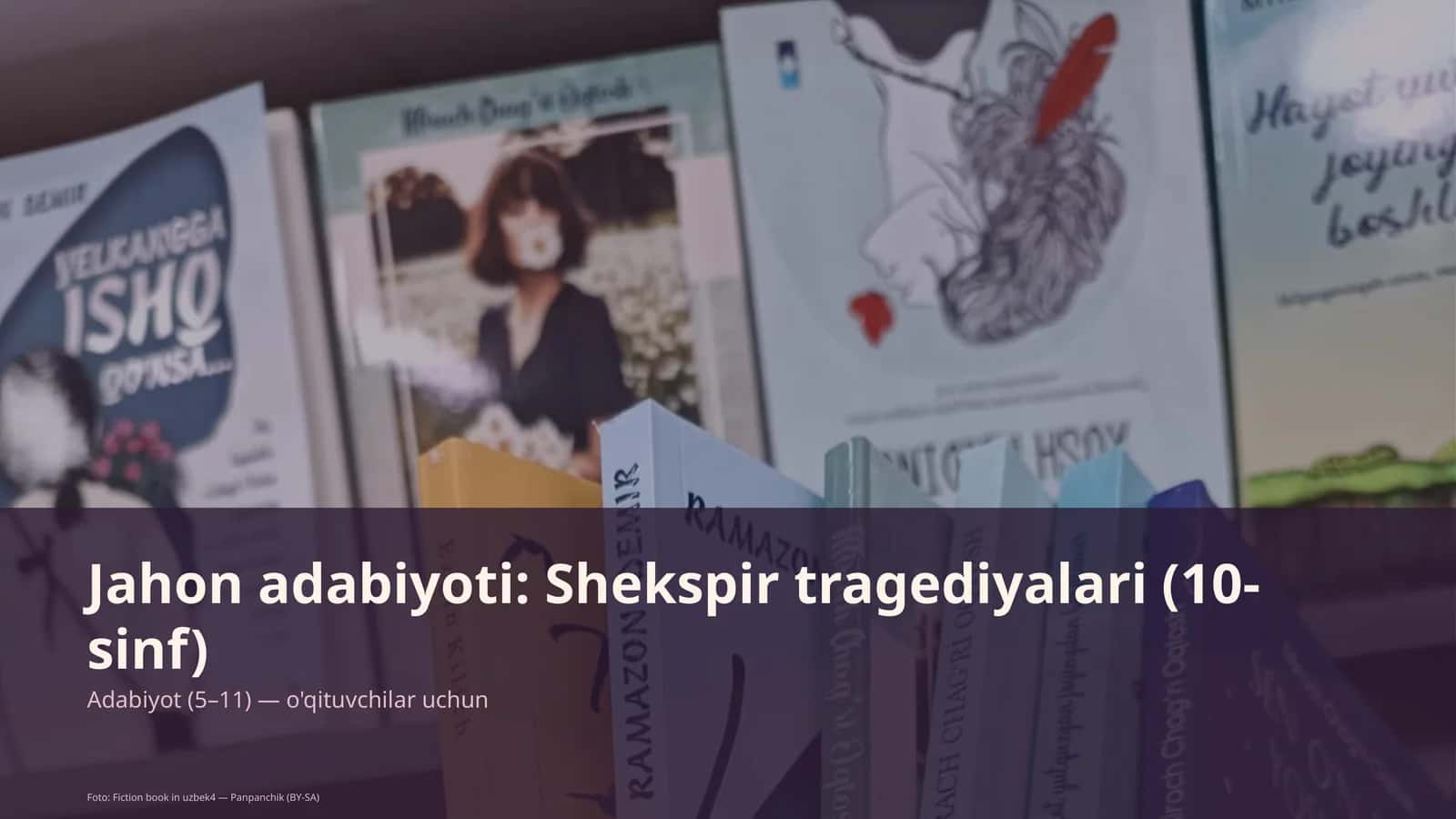 Shekspir tragediyalari (10-sinf)