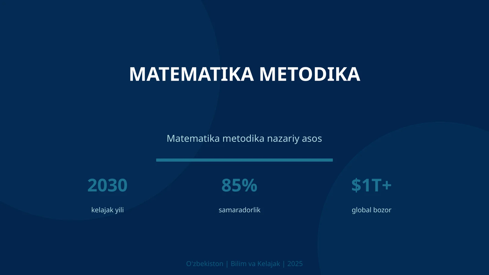 Matematika metodika