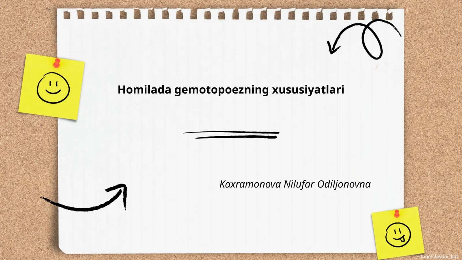 Homilada gemotopoezning xususiyatlari