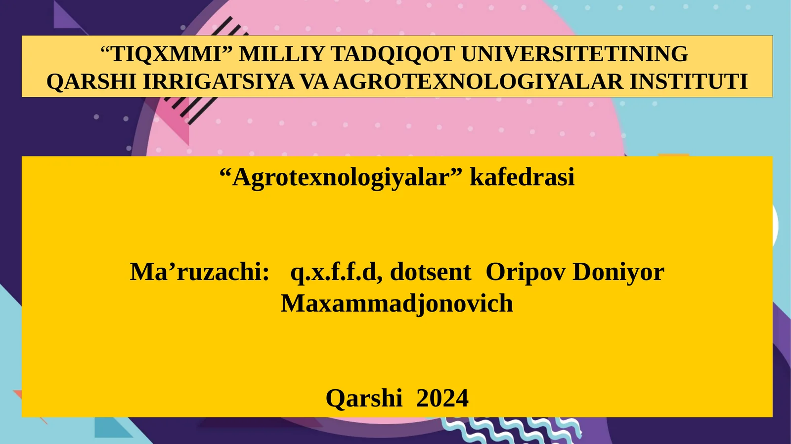 Meva-sabzavot mahsulotlarini saqlash tartibi