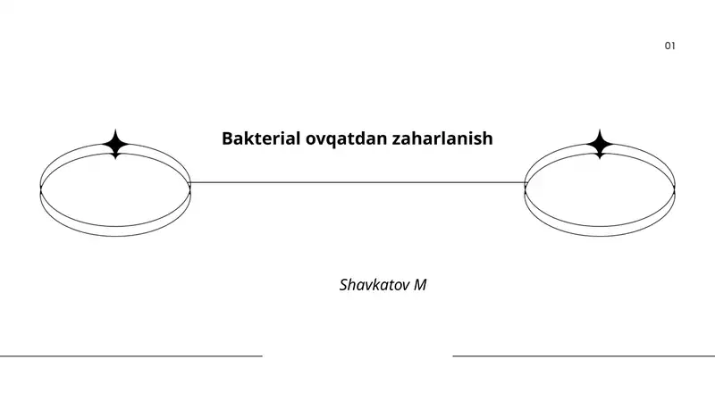 Bakterial ovqatdan zaharlanish