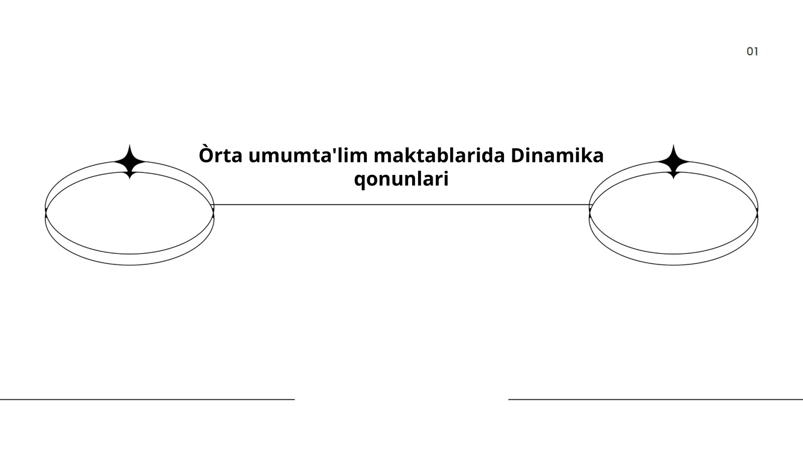 Òrta umumta'lim maktablarida Dinamika qonunlari