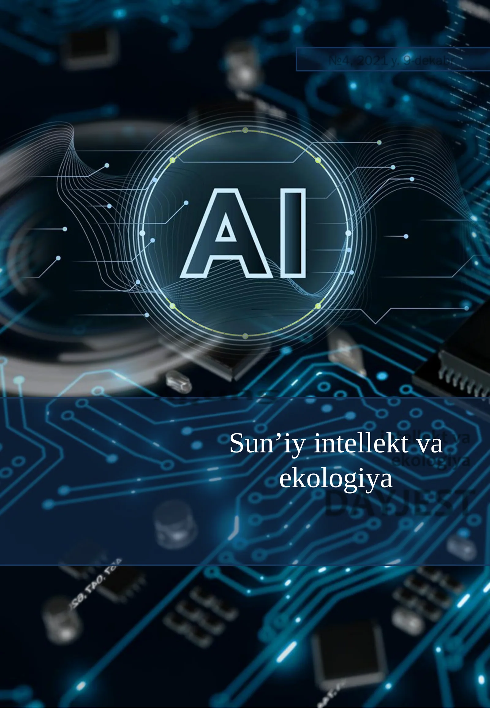 Sun’iy intellekt va Ekologiya