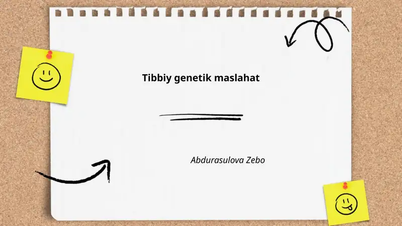 Tibbiy genetik maslahat