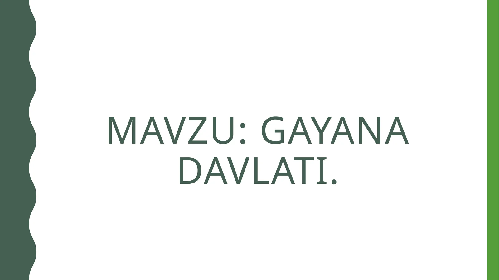 Gayana davlati
