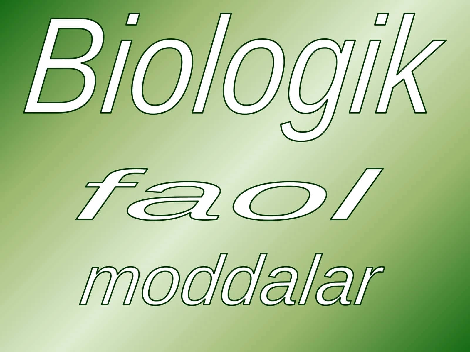 Biologik faol moddalar
