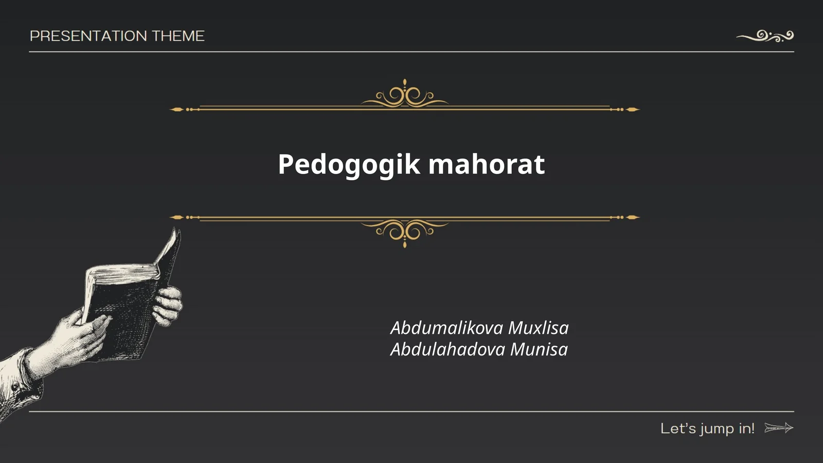 Pedogogik mahorat