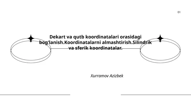 Dekart va Qutb Koordinatalari
