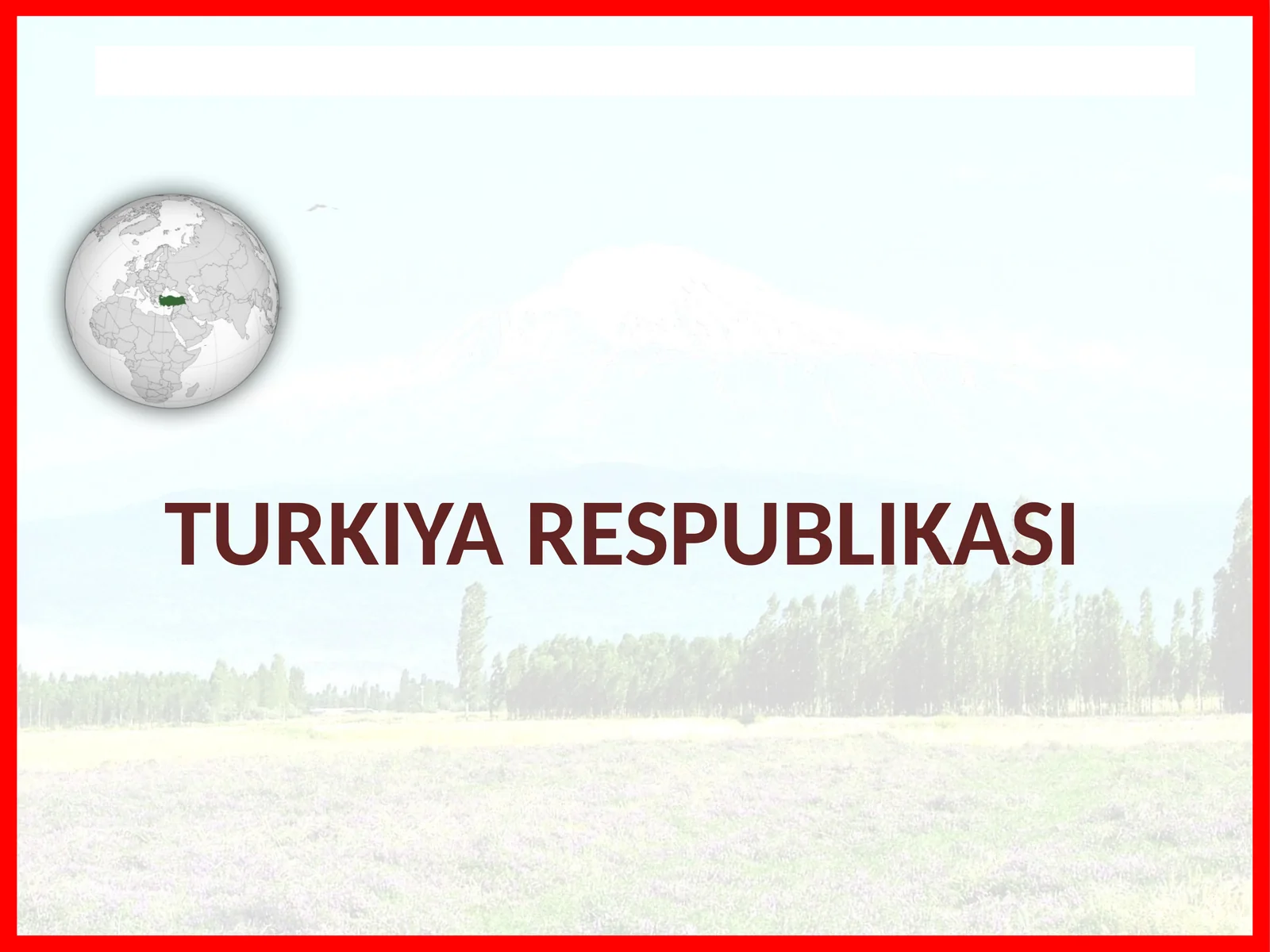 Turkiya Respublikasi