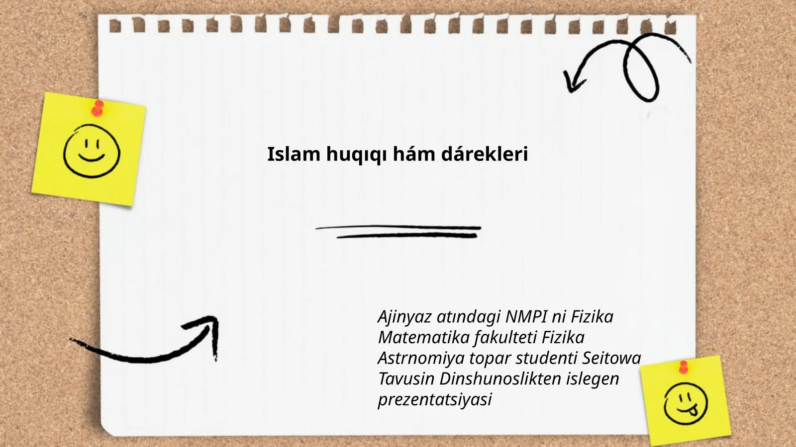 Islam huqıqı hám dárekleri