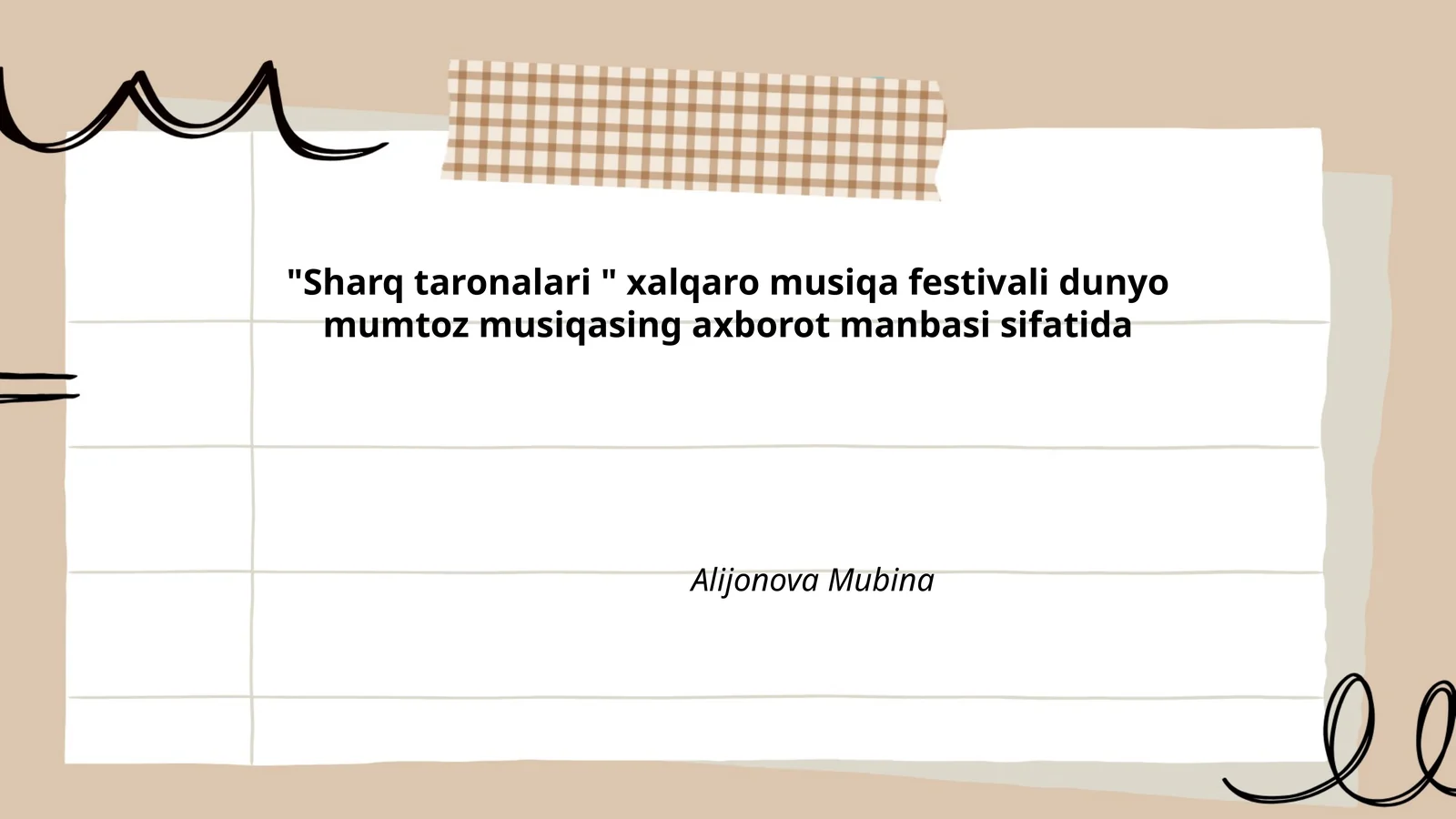 Sharq Taronalari Festivali