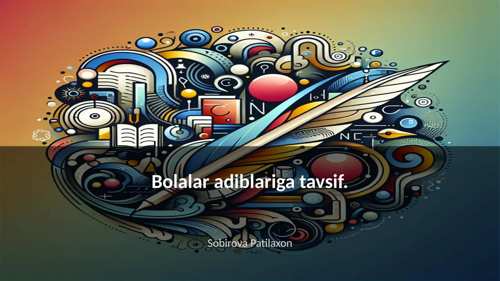 Bolalar Adabiyoti