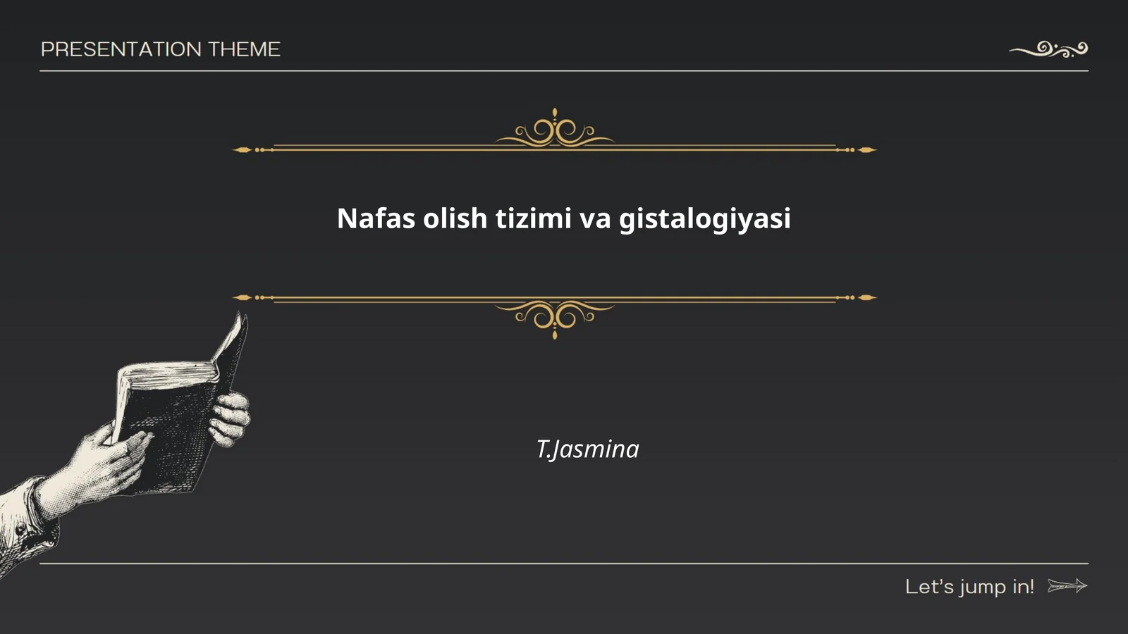 Nafas olish tizimi va gistalogiyasi
