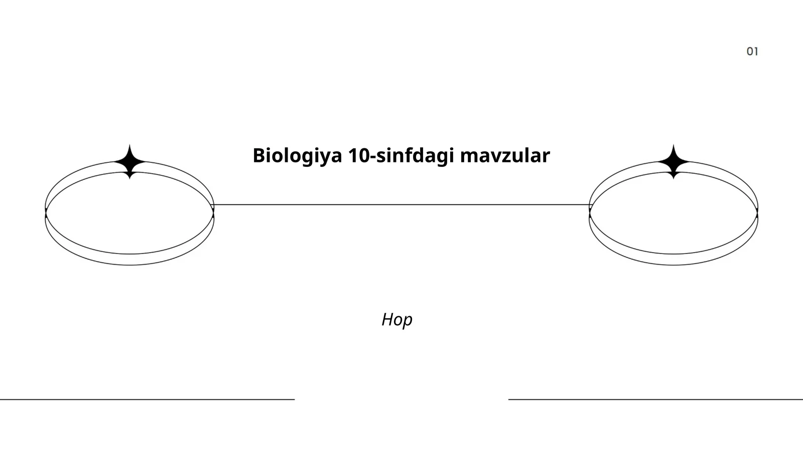 Biologiya 10-sinfdagi mavzular