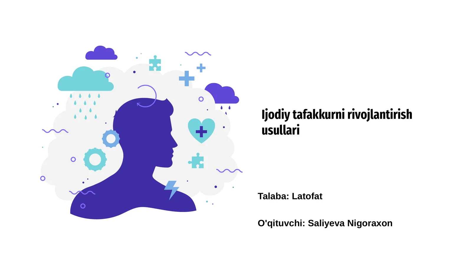 Ijodiy tafakkurni rivojlantirish usullari