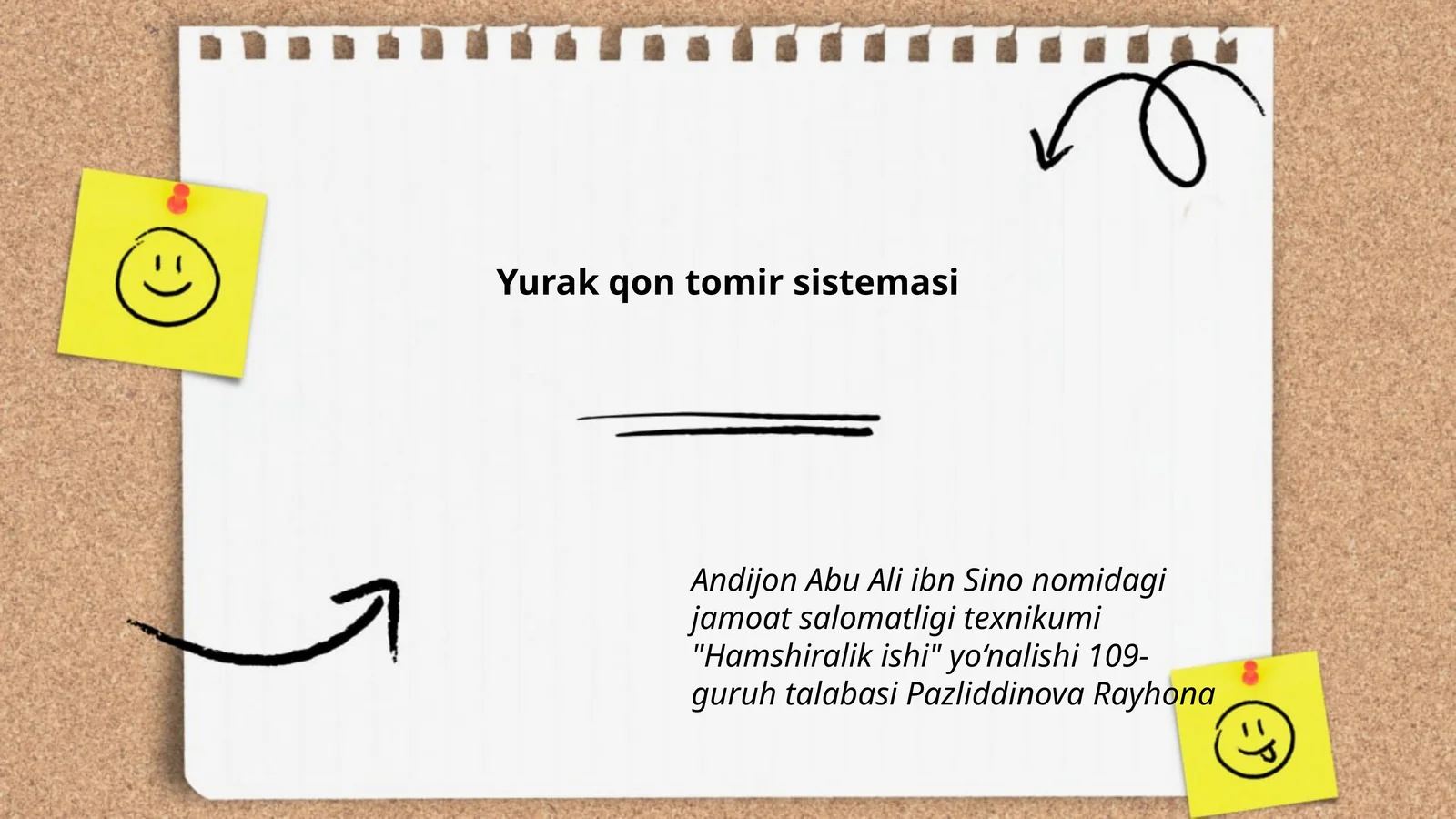 Yurak qon tomir sistemasi