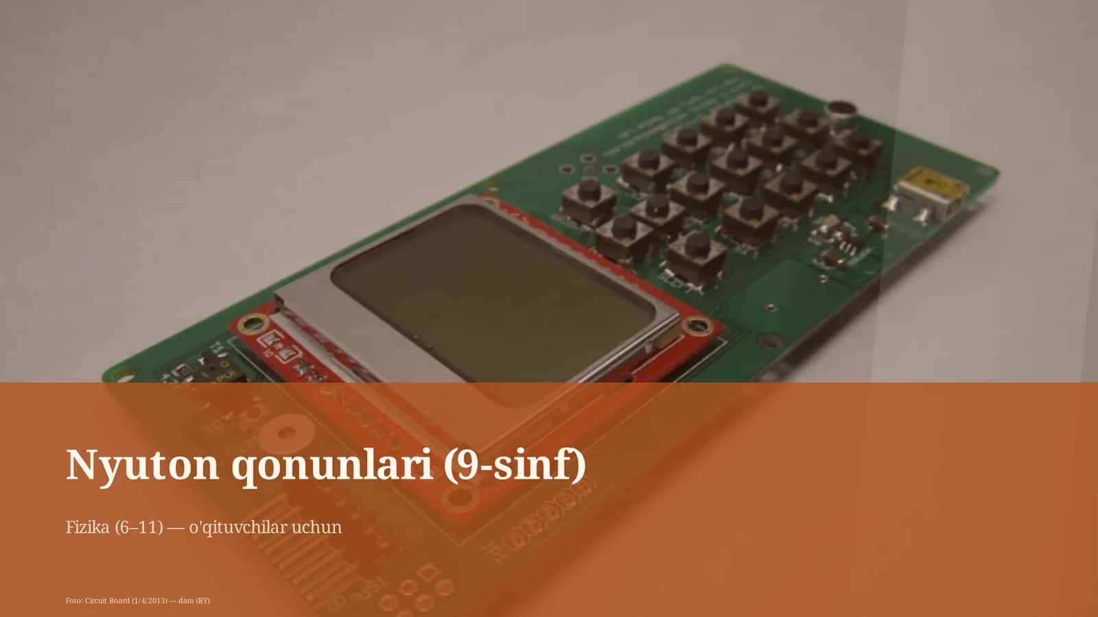 Nyuton qonunlari (9-sinf)