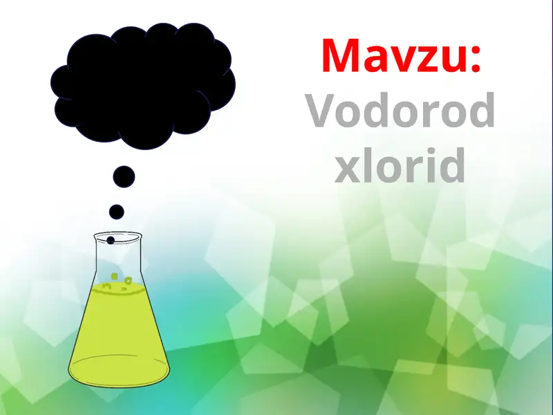 Vodorod xlorid
