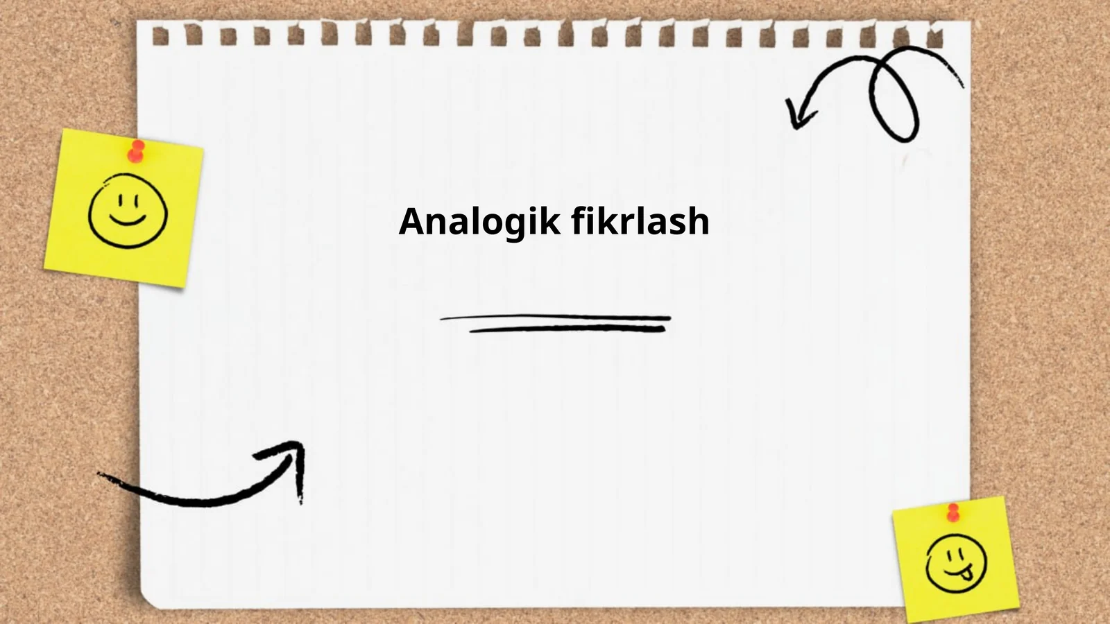 Analogik fikrlash
