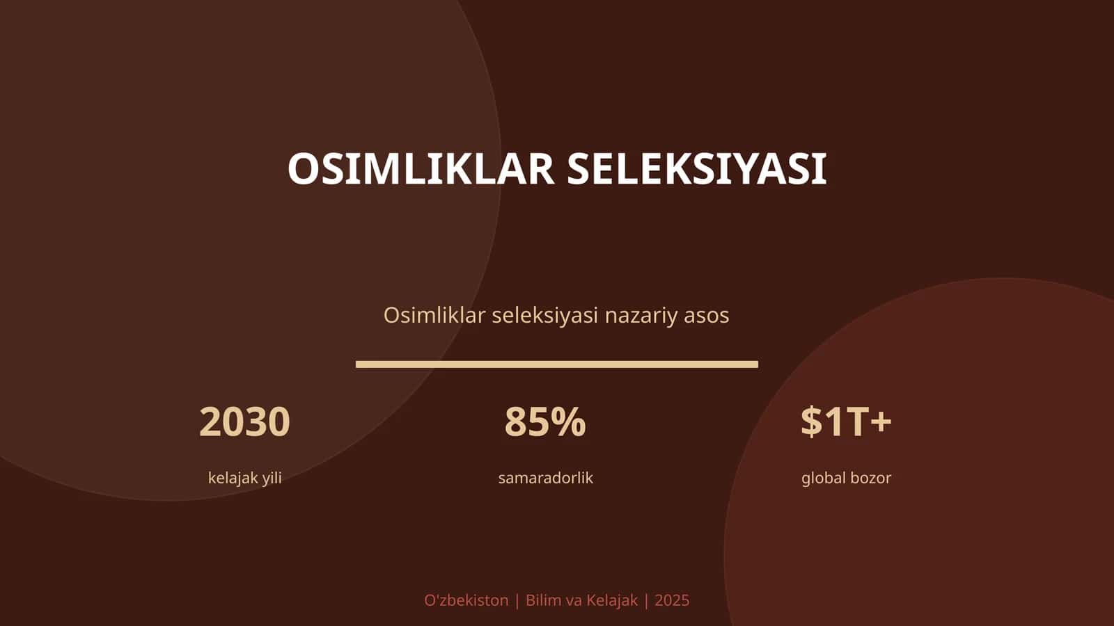 Osimliklar seleksiyasi