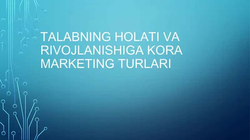 Marketing turlari