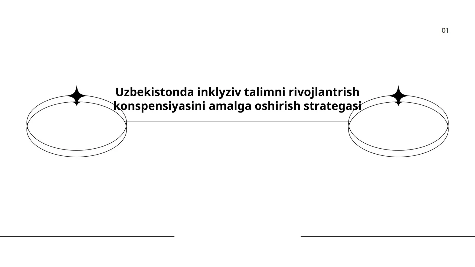 Uzbekistonda inklyziv talimni rivojlantrish konspensiyasini amalga oshirish strategasi