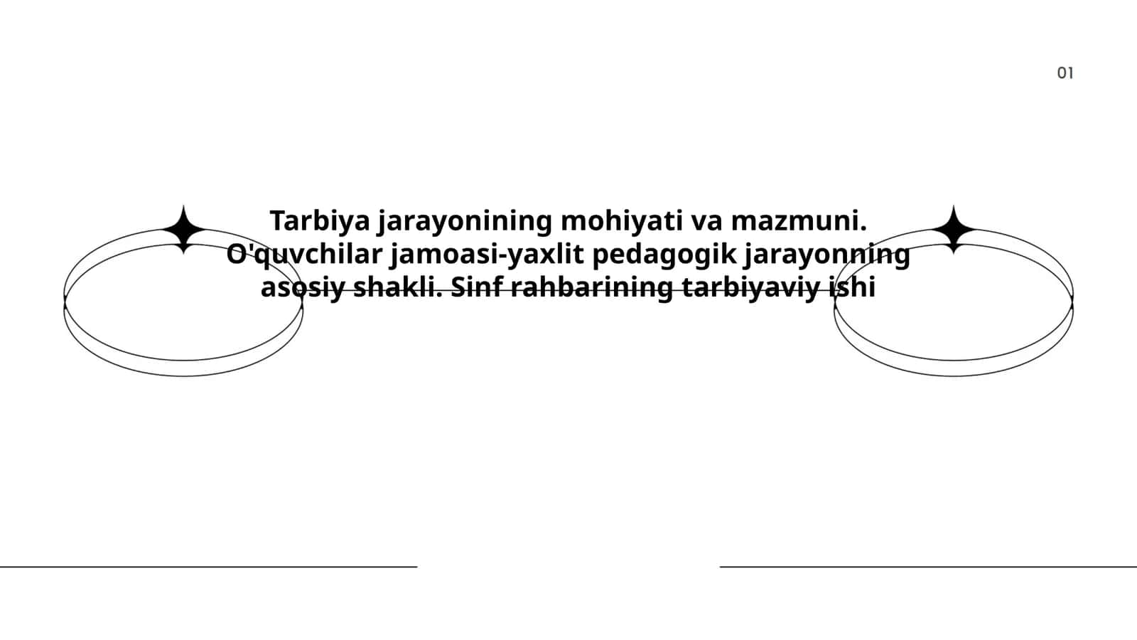 Tarbiya jarayonining mohiyati va mazmuni