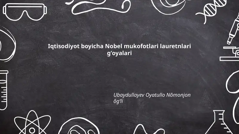 Milton Fridman va monetarizm nazariyasi
