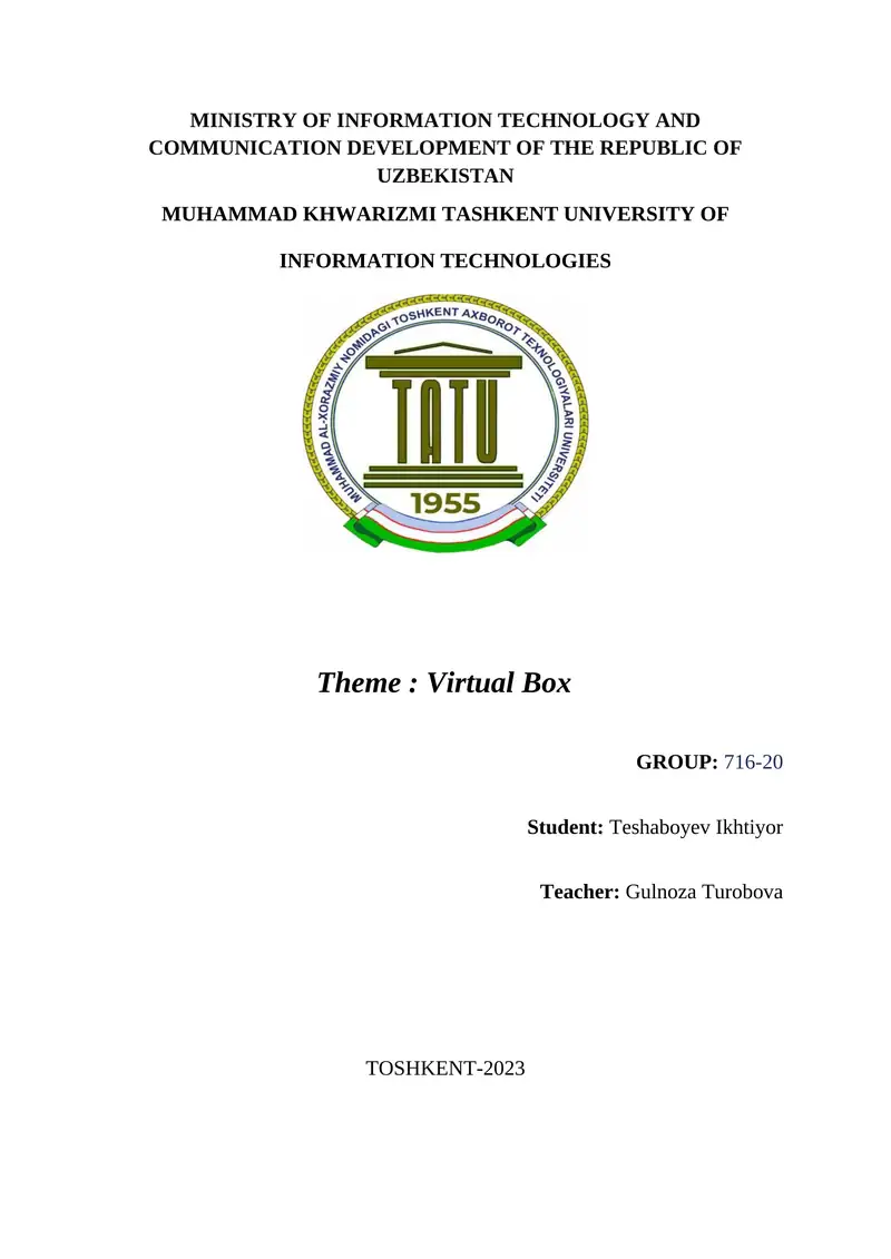Virtual Box