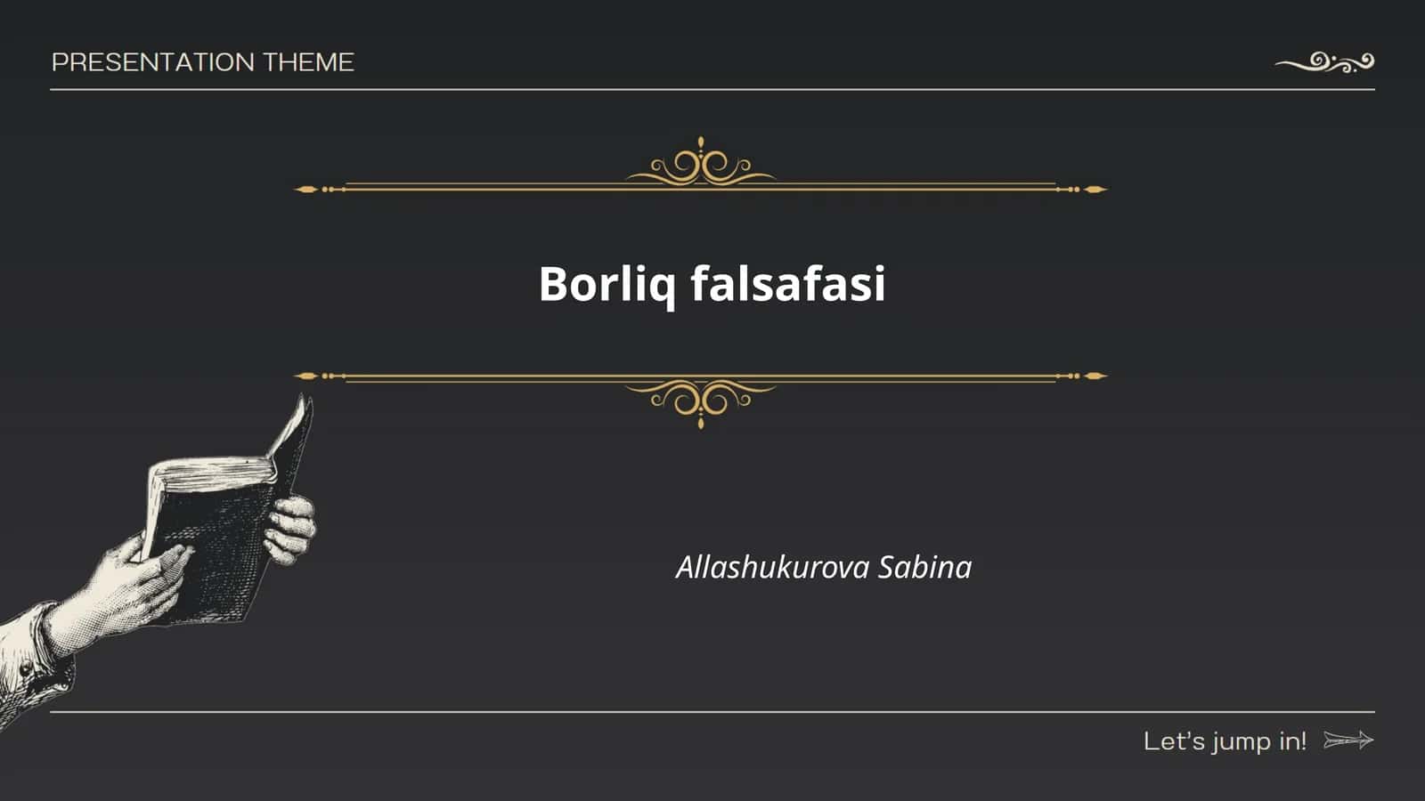 Borliq falsafasi