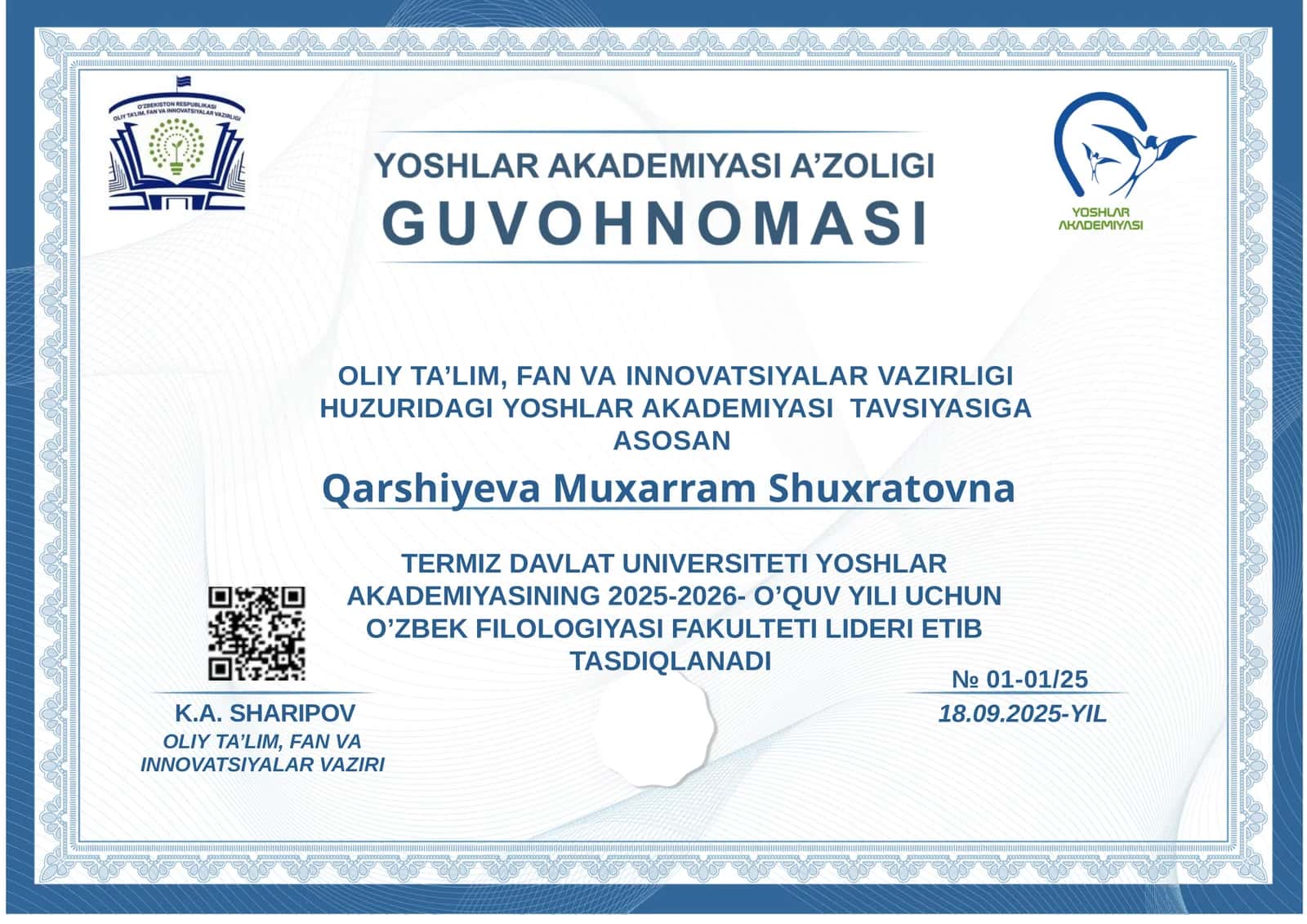 Uzbek Filologiyasi Fakulteti