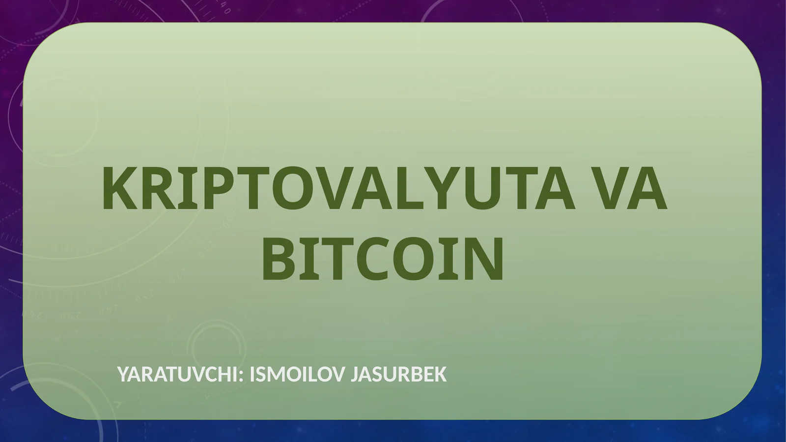 Kriptovalyutavabitcoin