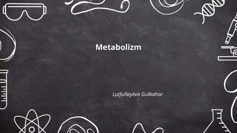 Metabolizm