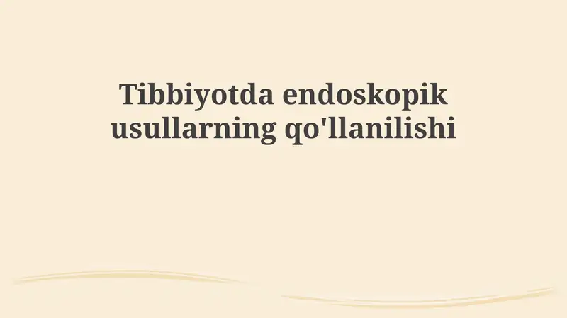 Endoskopiya