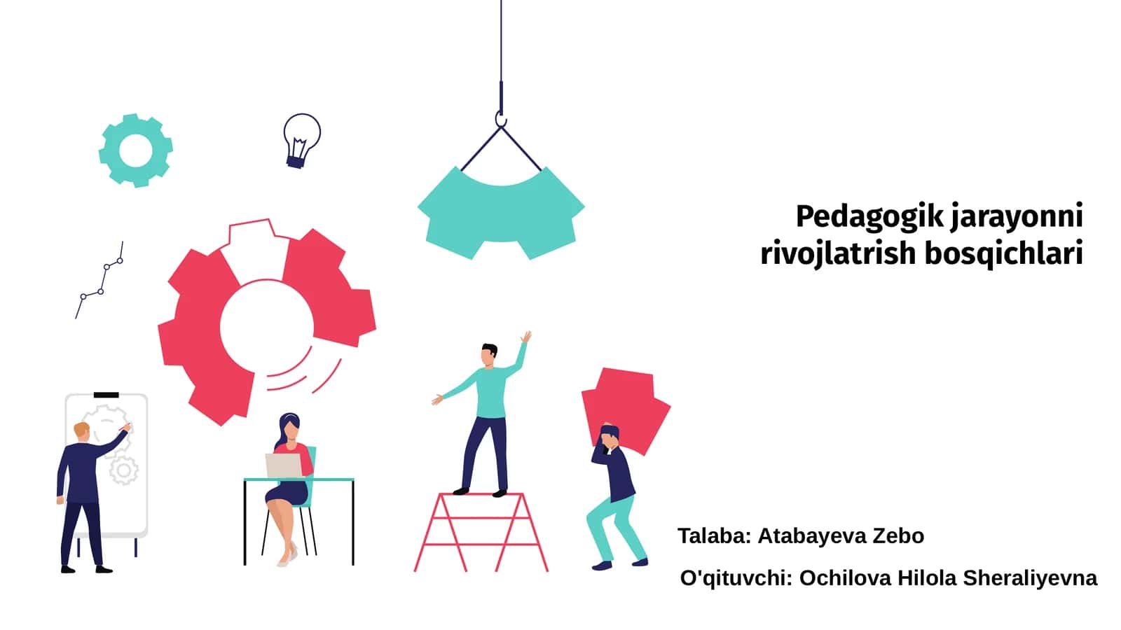 Pedagogik jarayonni rivojlatrish bosqichlari