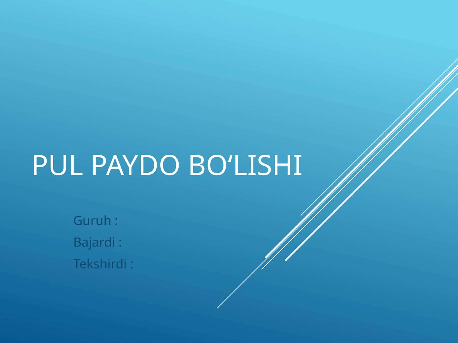 Pulpaydobo‘lishi