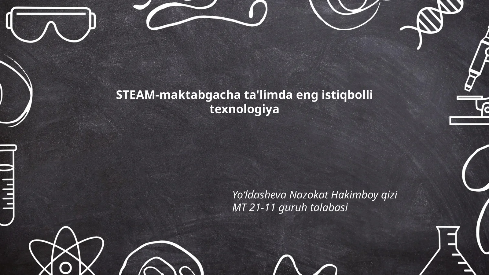 Robototexnika maktabgacha ta'limda