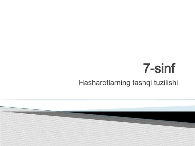 Hasharotlarning ko’payishi va rivojlanishi