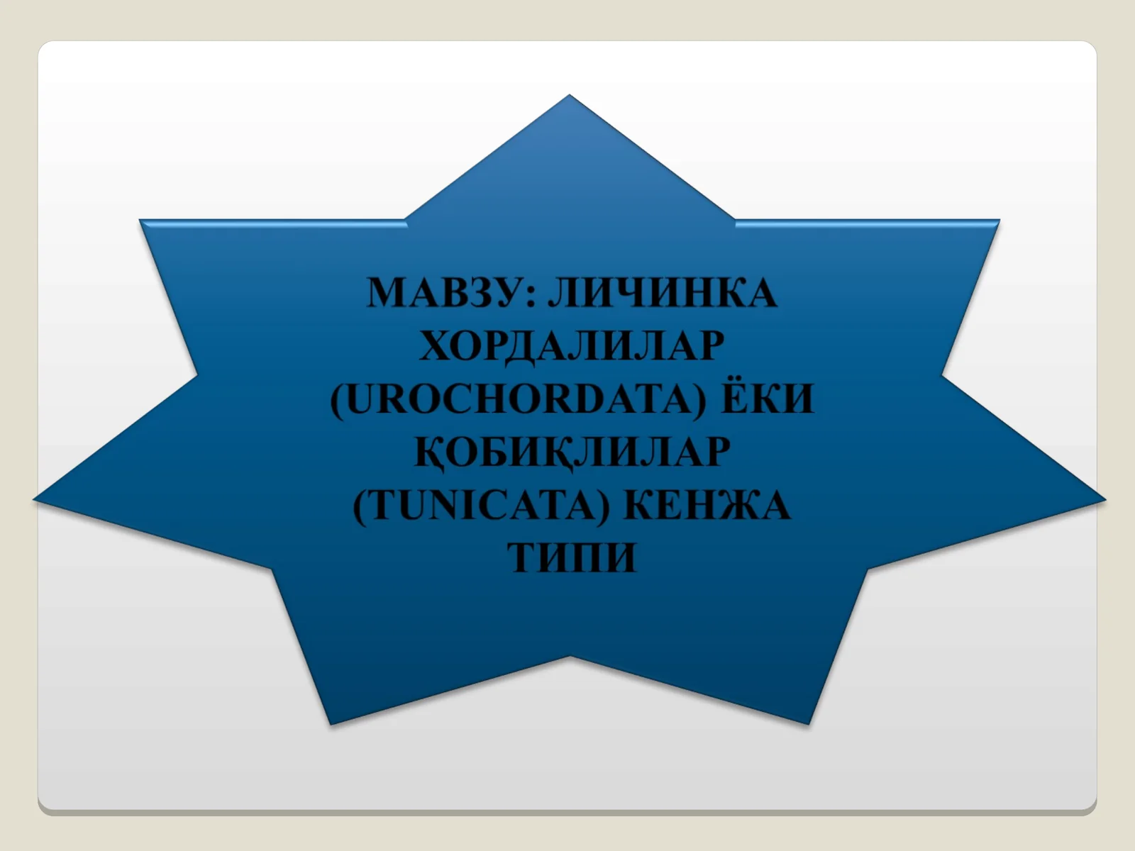 Xordalilar (Хордалилар)