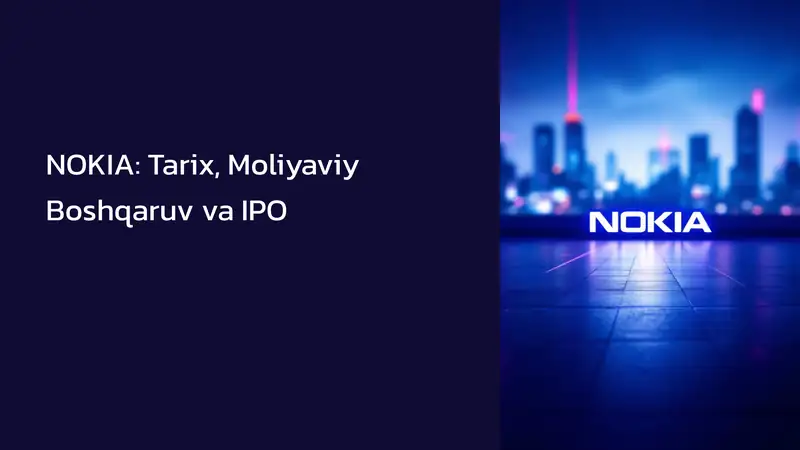 Nokianing Tashkil Topish Tarixi