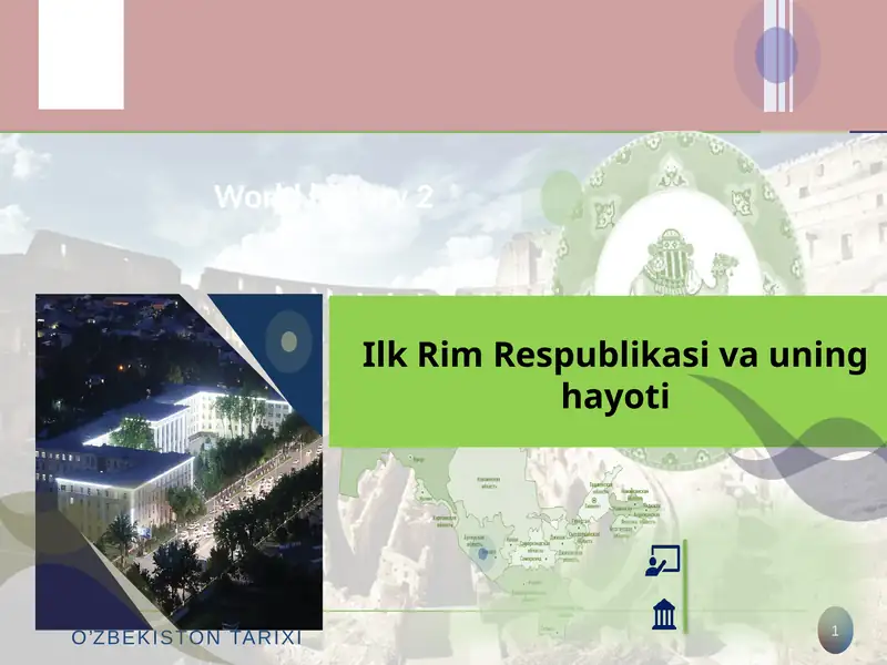 Ilk Rim Respublikasi va uning hayoti