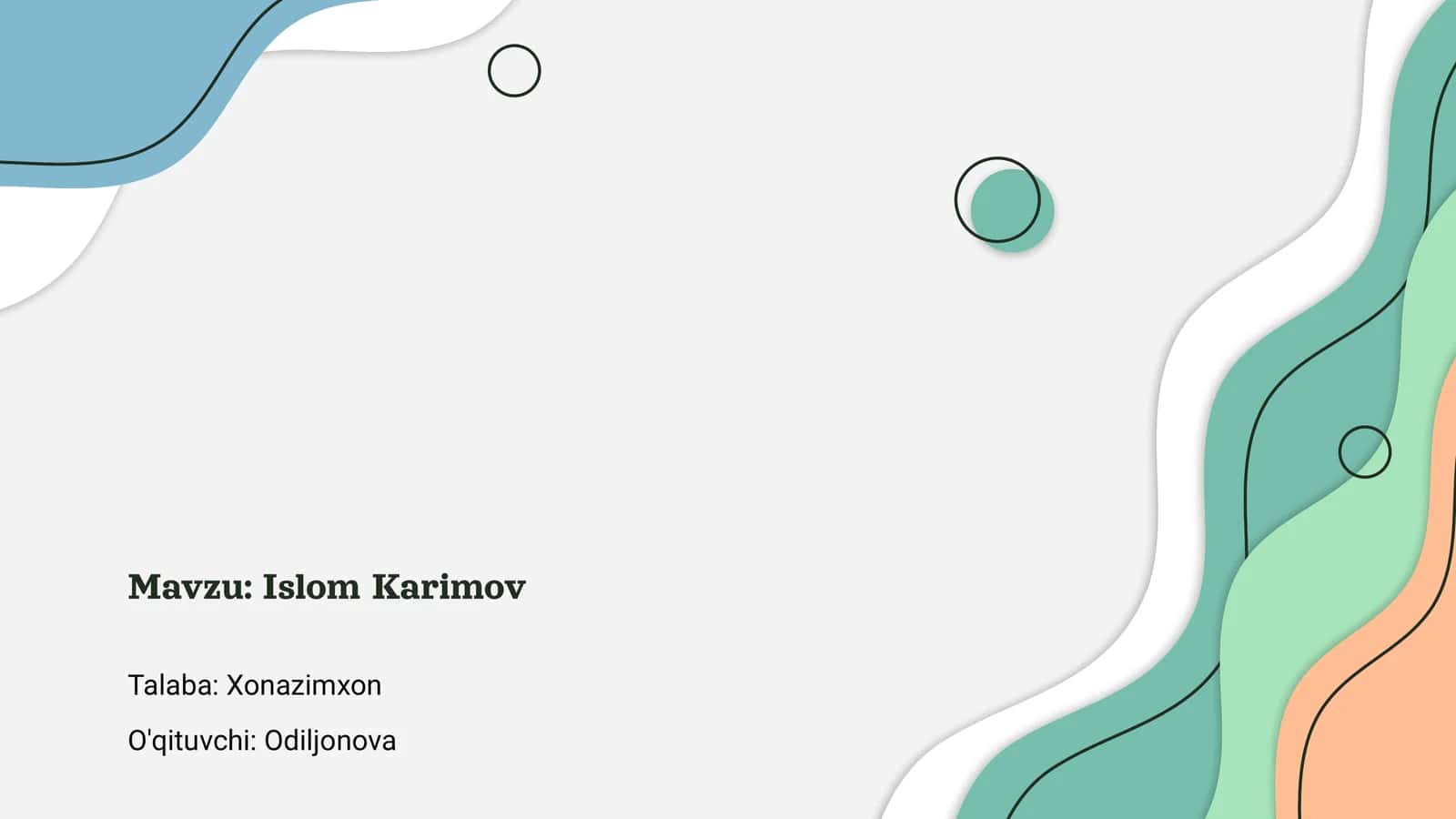 Islom Karimov