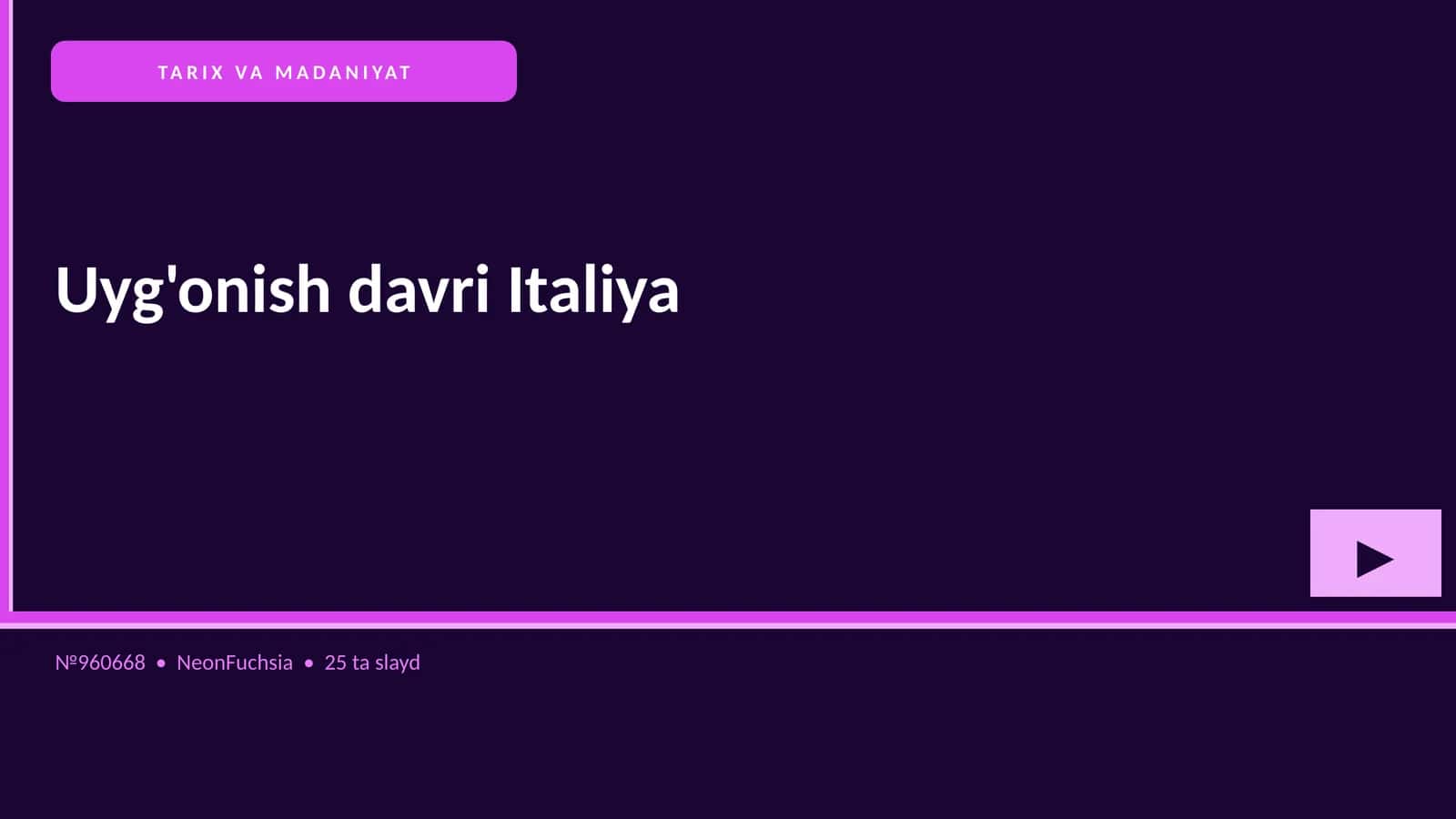 Uyg'onish davri Italiya