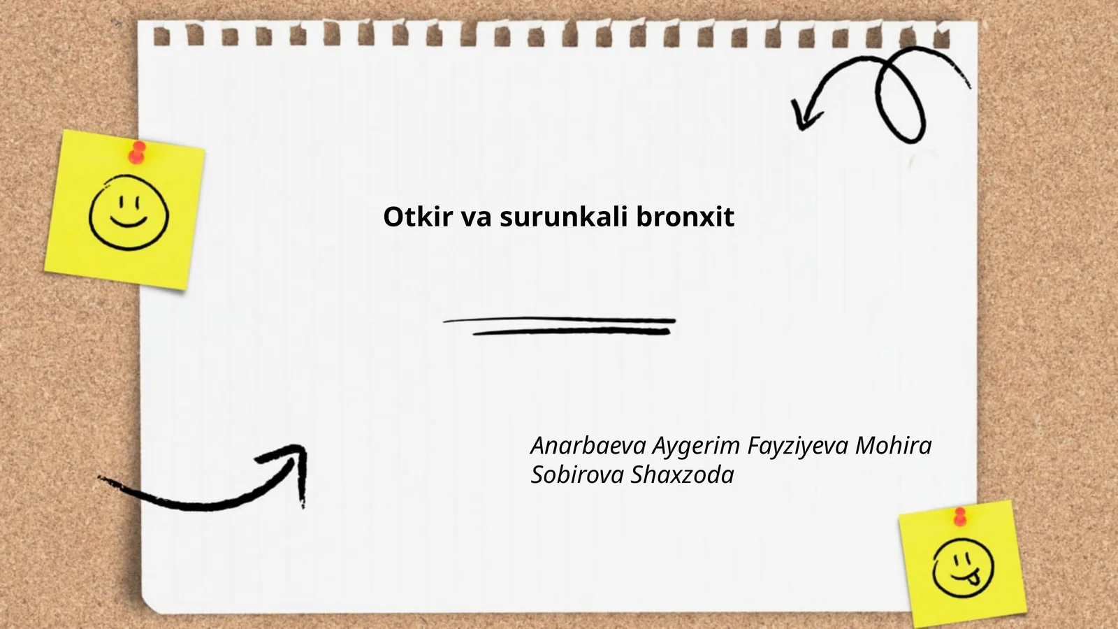 Otkir va surunkali bronxit