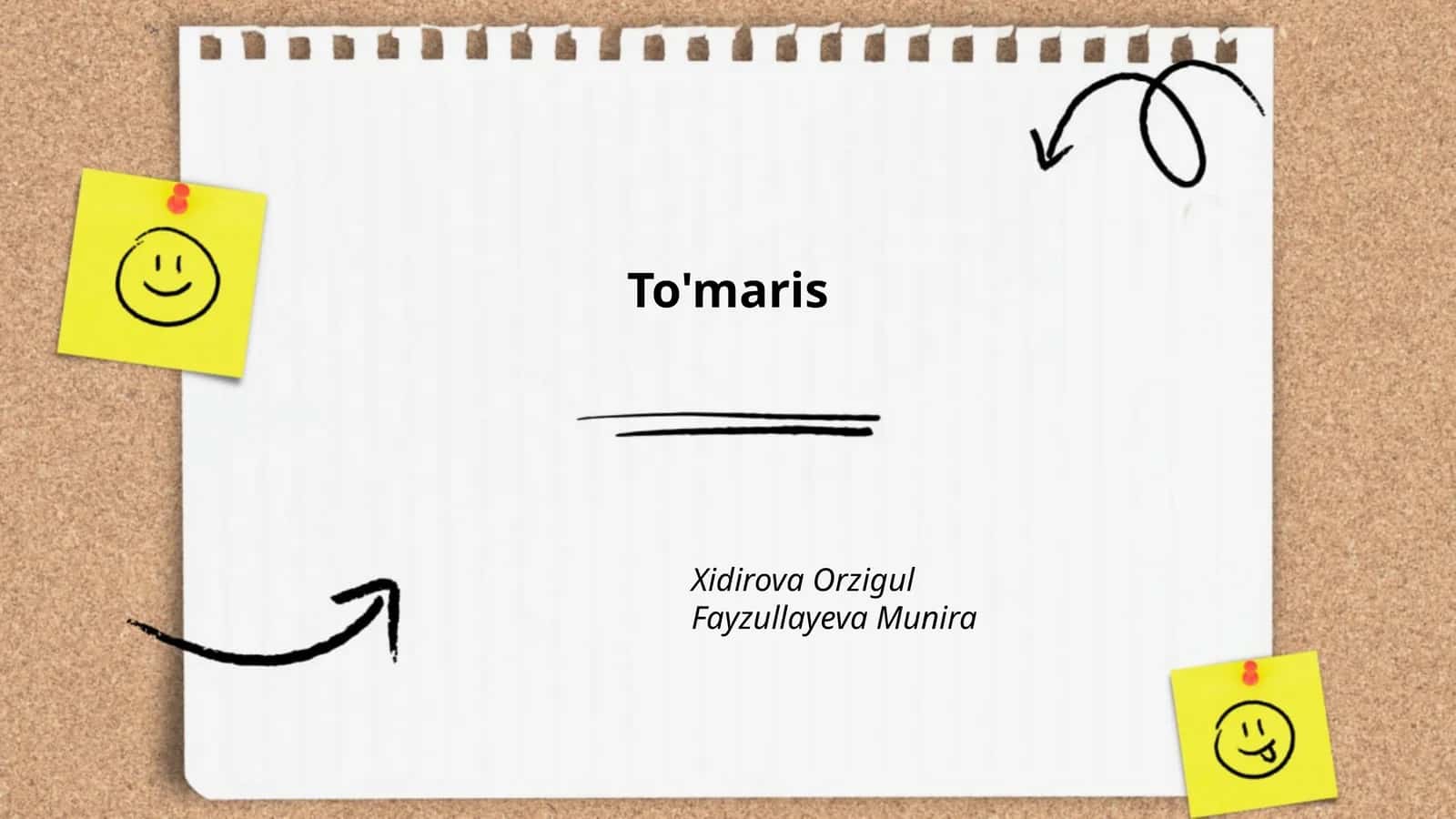 Биография Томирис
