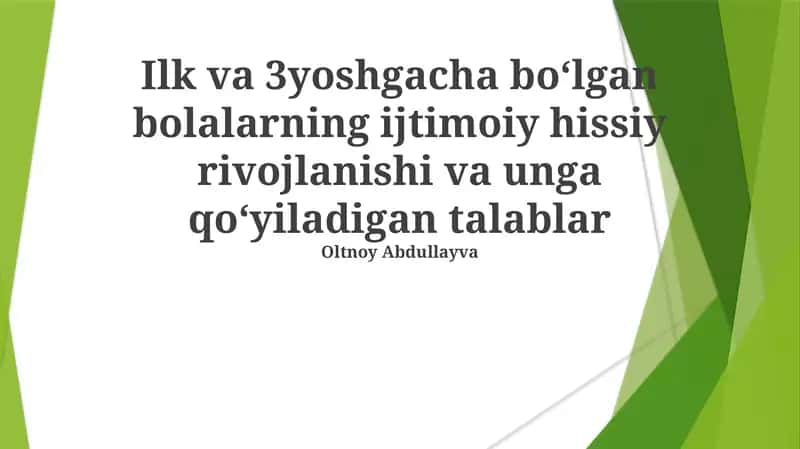Ijtimoiy hissiy rivojlanish