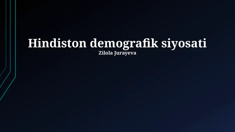 Hindiston demografik siyosati