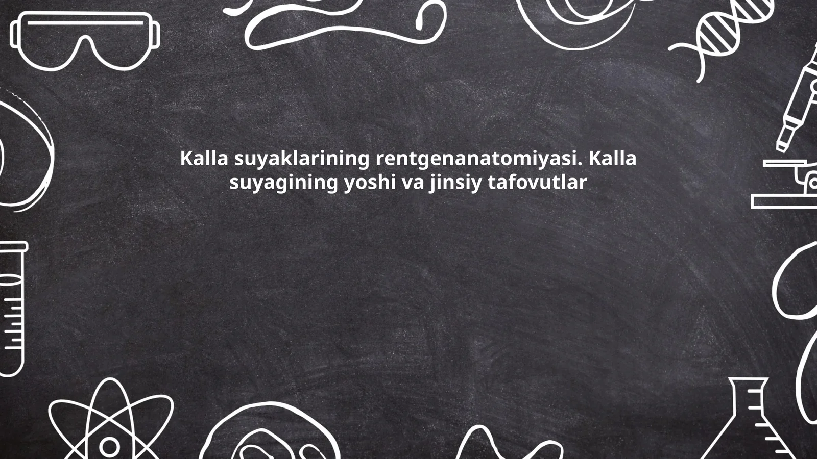 Kalla suyaklarining umumiy rentgenologik anatomiyasi